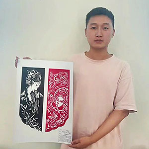 学生剪纸作品